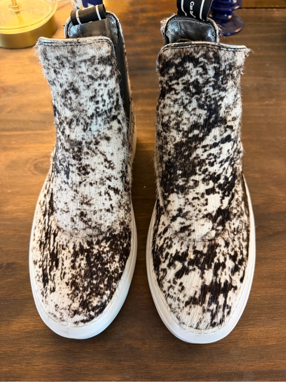 P448 Women's P448 Lucy Calf Hair Jafra Platform Sneakers
